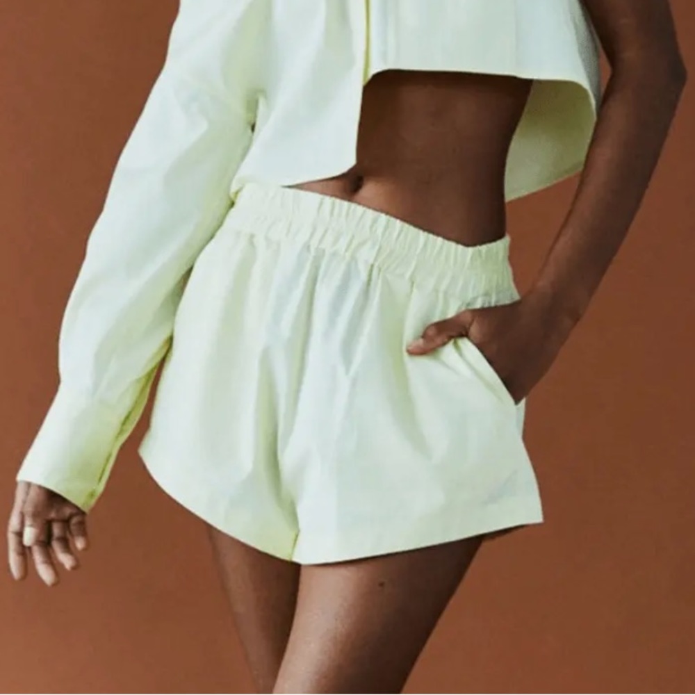 Alix NYC yellow Castler Shorts ✨